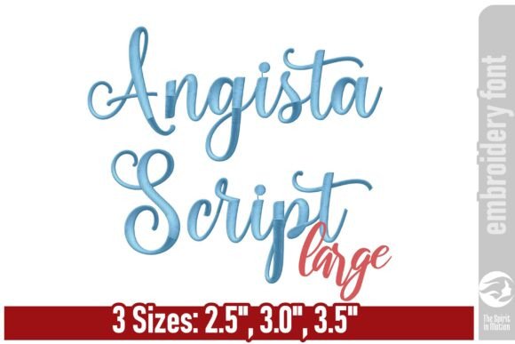 Angista Script Large: A Business Embroidery Review