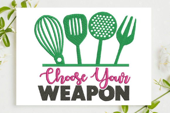Choose Your Weapon: A Holiday Baking Embroidery Review
