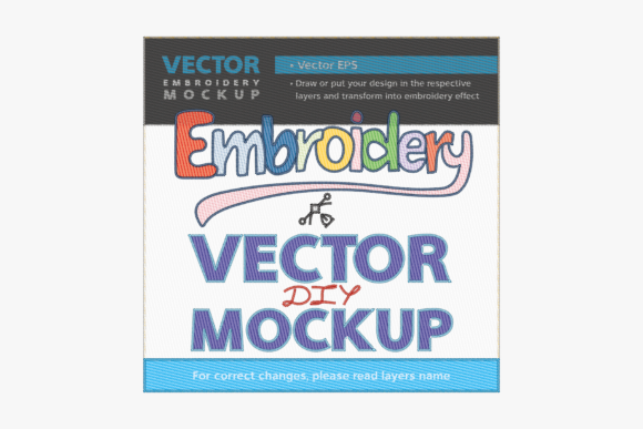 Evaluating the Embroidery Vector Mockup for Etsy