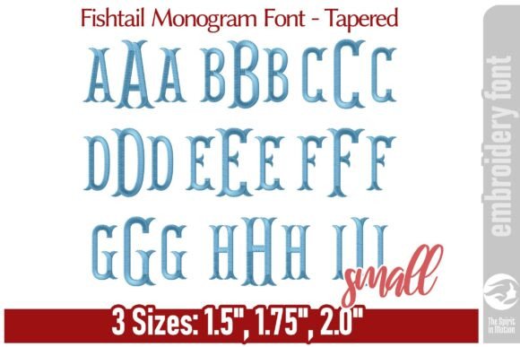 Fishtail Monogram Font: Tapered S Review