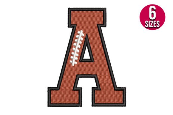 Football Font Alphabet Letter a: A Charming Touch