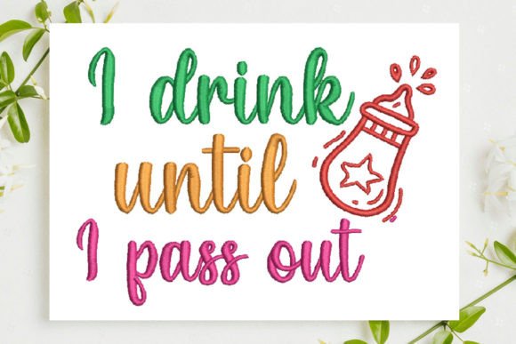 I Drink Until I Pass Out: Baby Sweatshirt Design Review