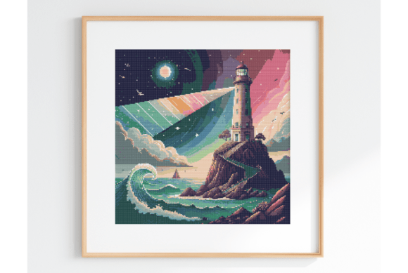 Lighthouse Cross Stitch Pattern: Coastal Shop Review